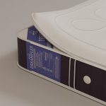 Matelas Dreamflex Pillowtop – vue latérale, soutien équilibré