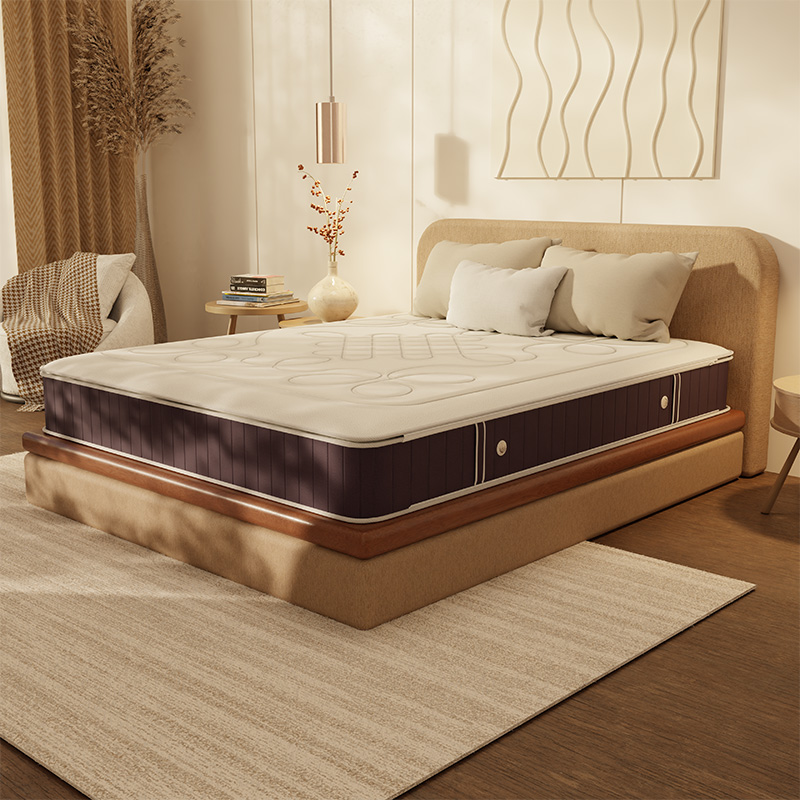 Matelas Dreamflex Pillowtop – mise en scène chambre, confort premium