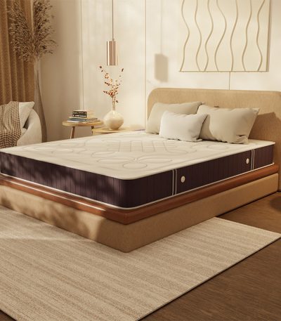 Matelas Dreamflex – mise en scène chambre, confort moderne