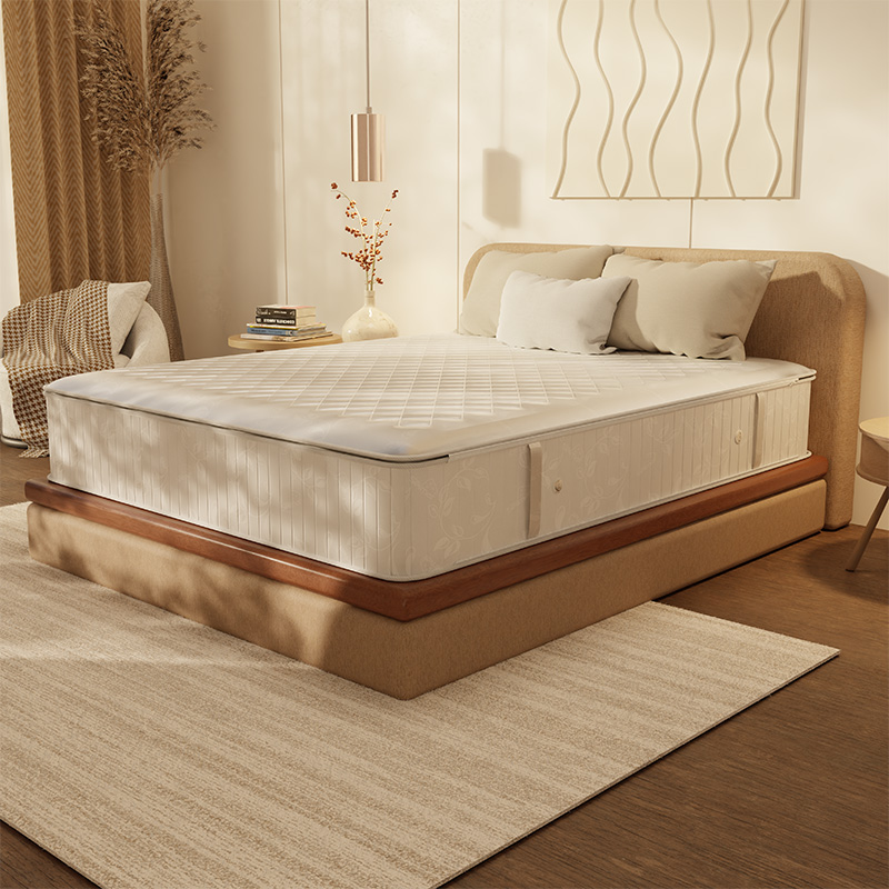 ➡️ Matelas Pleine Forme Pillowtop – mise en scène chambre moderne et élégante