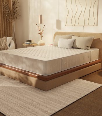 Matelas Pleine Forme – mise en scène chambre moderne